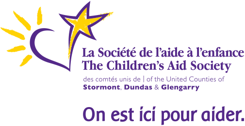 Logo de la Société de l'aide à l'enfance des comtés unis de Stormont, Dundas et Glengarry